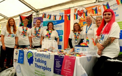 Adult Peer Support Team Supporting Gateshead Pride 2024 page thumbnail image