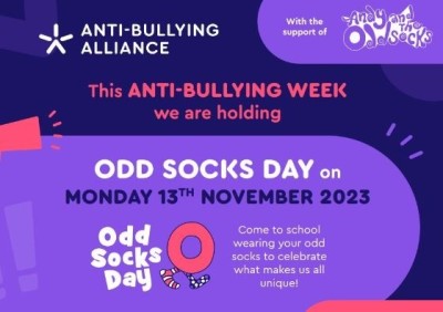 Anti-bullying week and Odd sock day page thumbnail image